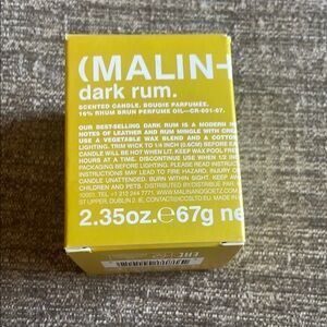 Malin+Goetz Dark Rum Scented Candle